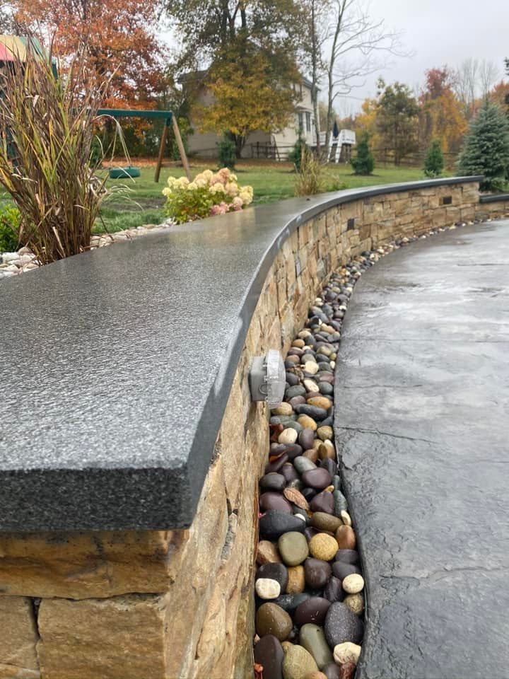 concrete patio milford