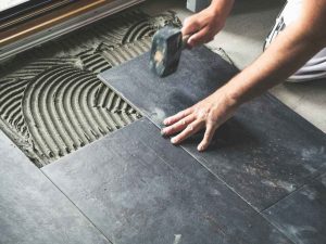 replacing kitchen tile