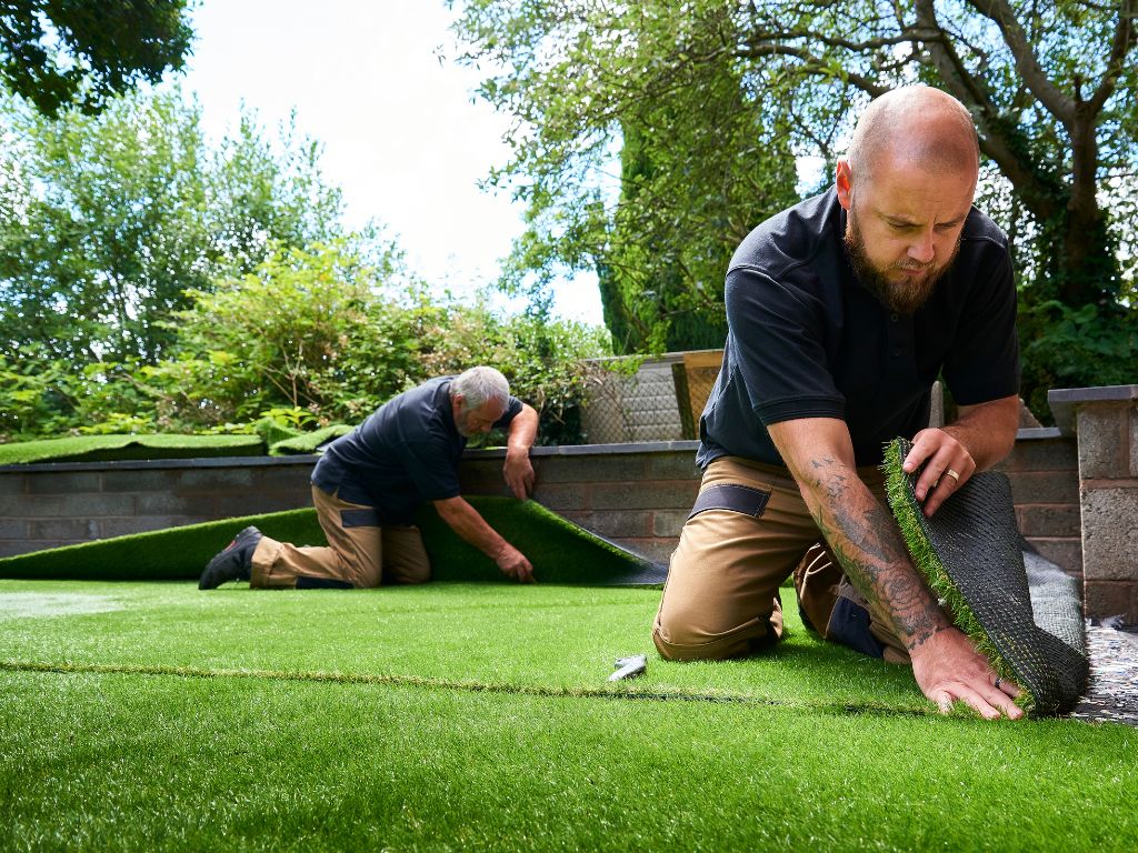 artificial lawn installation Milford CT